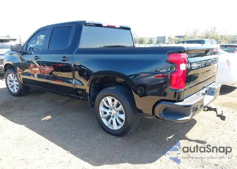 2021 Chevrolet Silverado 1500 2Wd Short Bed Custom из США, поврежденный, VIN 3GCPWBEK9MG126345